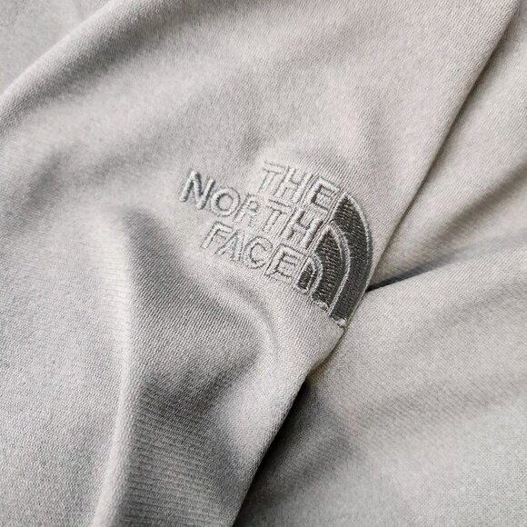 Mens North Face Tech Fleece size XL Gray Hershey 1/4 Zip Long Sleeve Pullover - Picture 8 of 11